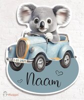 geboortebord koala