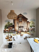 boerderijdieren kinderkamer