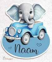 olifant geboortebord
