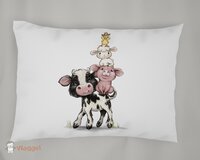 boerderijdieren kussensloop