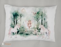 Kussensloop Fairy tale elfjes en eenhoorns