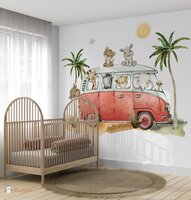 behang met volkswagens