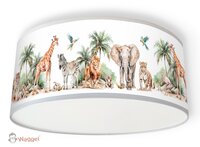 plafondlamp jungle