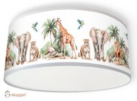 Jungle plafondlamp