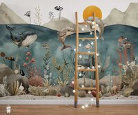 walvis behang