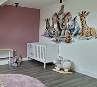 jungle babykamer