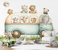 Behang Sweethearts jungle bus