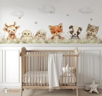 bosdieren behang