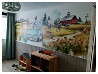 behang boerderijdieren