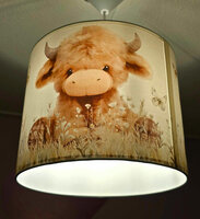 schotse hooglander lamp