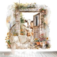 Behang Countryside Peekaboo