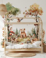bosdieren behang
