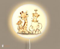 jungle wandlamp