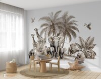 behang jungle kinderkamer