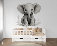 behang met olifant