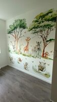 jungle babykamer
