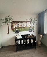 babykamer behang jungle