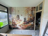 bosdieren behang