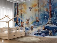 Behang Winter Wonderland Woodland 