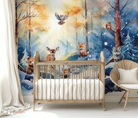 Behang Winter Wonderland Woodland 