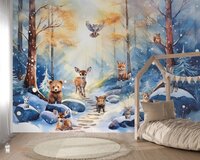 Behang Winter Wonderland Woodland 