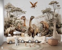 dinosaurus behang