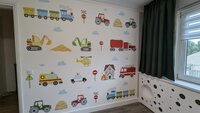 Behang stoere voertuigen