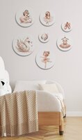 ballerina muurstickers