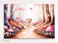 ballerina muurdecoratie