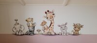 roze jungle behang
