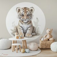 tijger behangcirkel