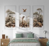 dino behangpanelen