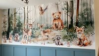 bosdieren behang