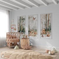 bosdieren behangpanelen