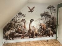 dinosaurus behang