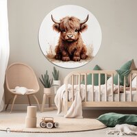schotse hooglander babykamer