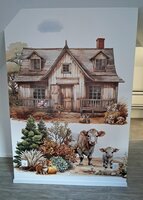 Behang Vintage Farm