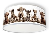 plafondlamp boerderijdieren
