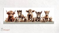 schotse hooglander babykamer