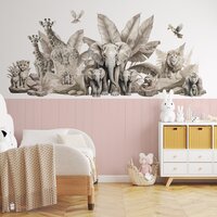 jungle babykamer