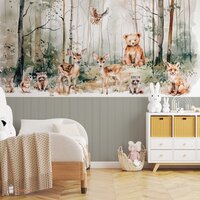 bosdieren babykamer