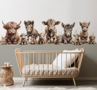 boerderijdieren behang