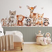 behang bosdieren
