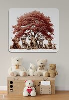 muurdecoratie boerderijdieren