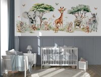 jungle dieren behang