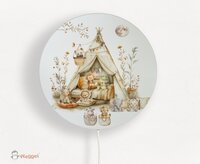 wandlamp jungle