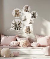 jungle muurstickers