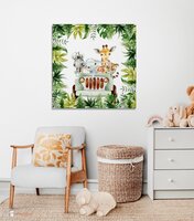 jungle muurdecoratie