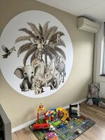 behangcirkel jungle