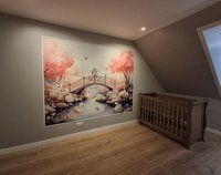 klantfoto ballerina behang
